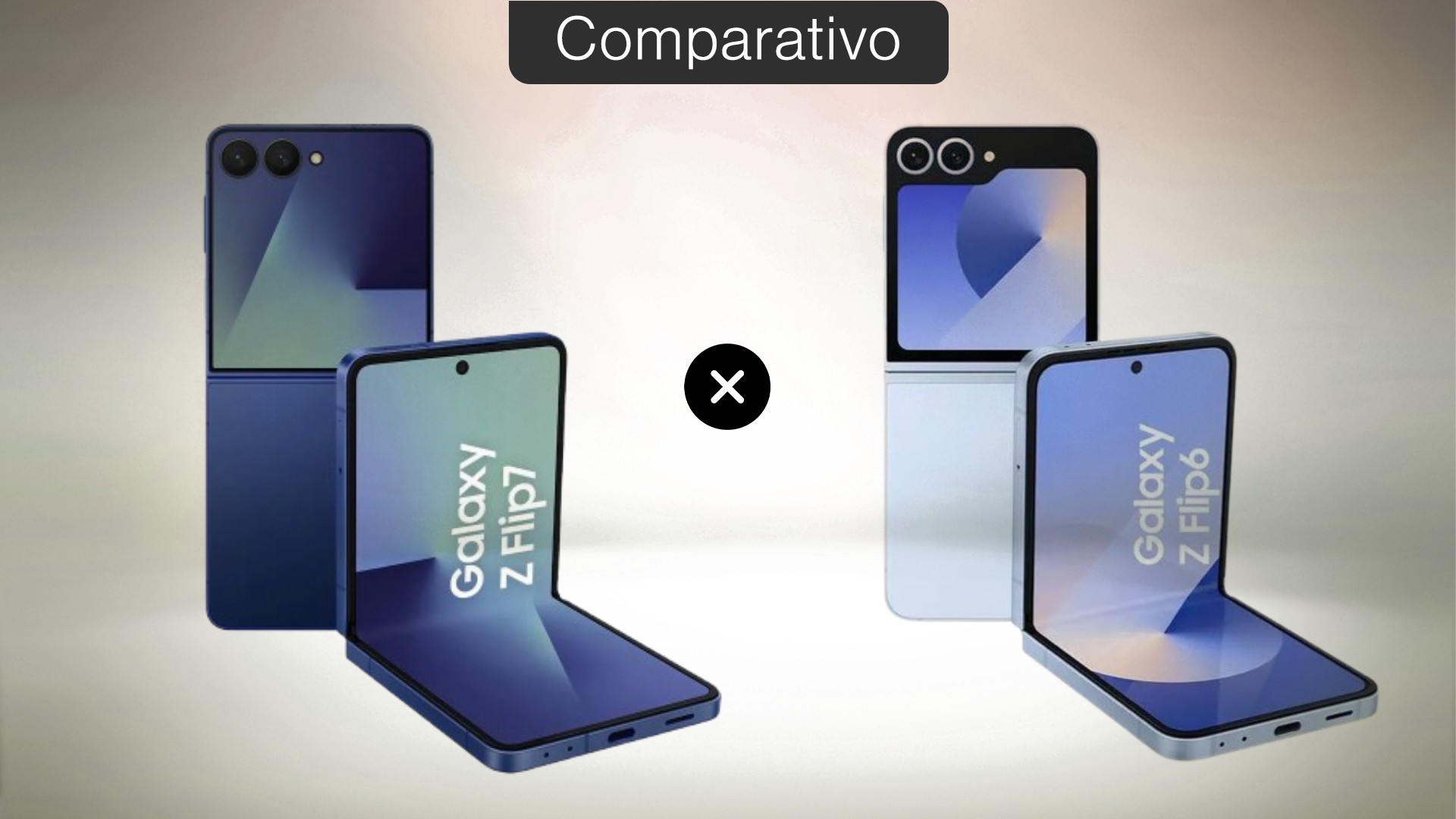 Galaxy Z Flip 7 vs Z Flip 6: veja o que muda entre os dobráveis da Samsung