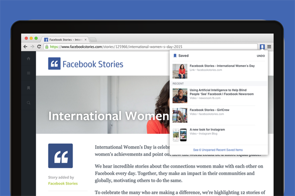 Como usar o Save to Facebook para salvar links no Chrome