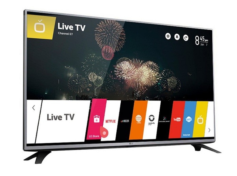 Confira as seis melhores TVs da LG por até R$ 2.500