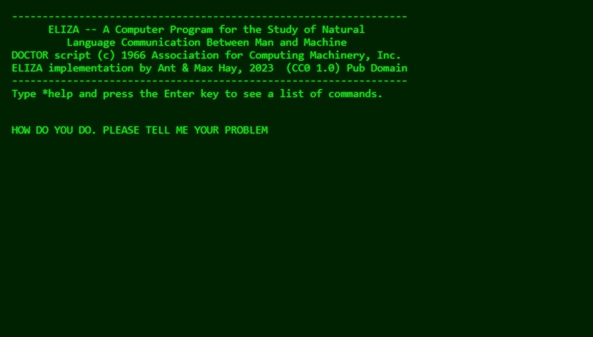 Eliza: cientistas ressuscitam o primeiro chatbot do mundo após 60 anos