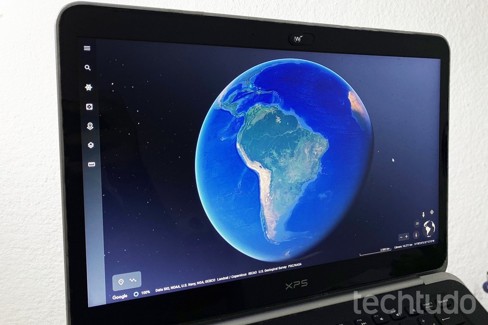 Veja como usar o Google Earth online no computador — Foto: Rodrigo Fernandes/TechTudo