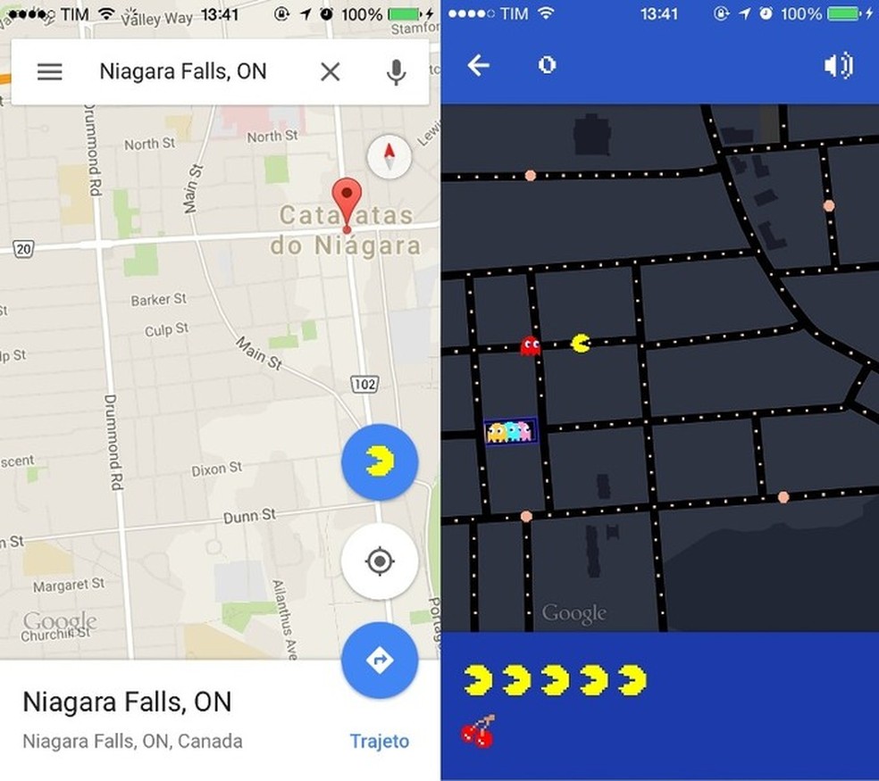 Desvendamos os enigmas: encontre o Pac-Man do Google Maps no celular