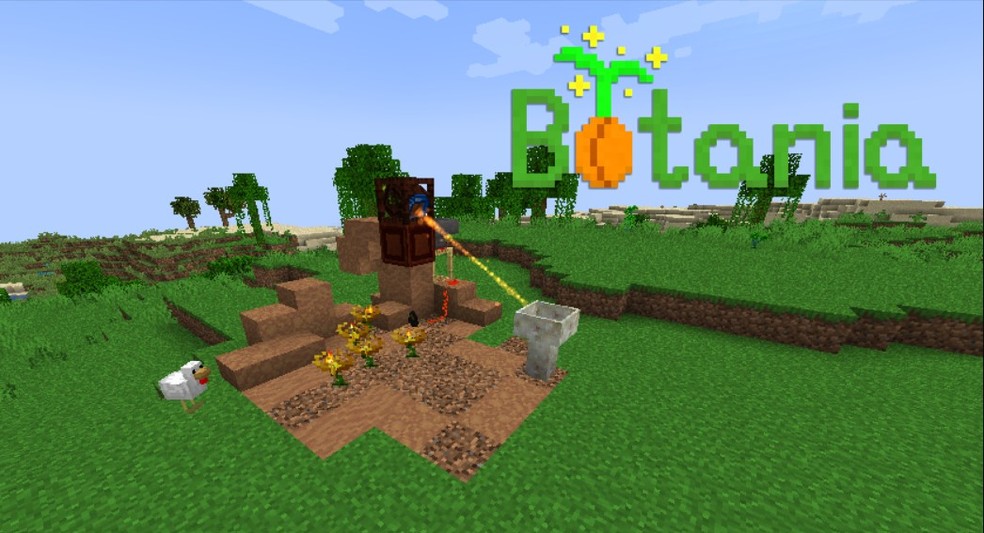 Mod Botania para o Minecraft — Foto: Divulgação/Curseforge