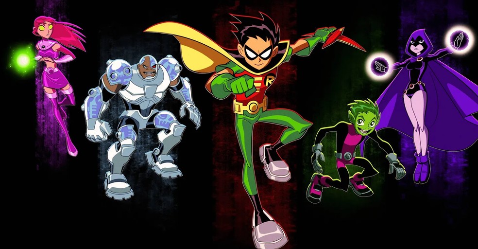 Série animada dos Jovens Titãs da DC Comics é uma das produções mais populares do Cartoon Network — Foto: Reprodução/JustWatch