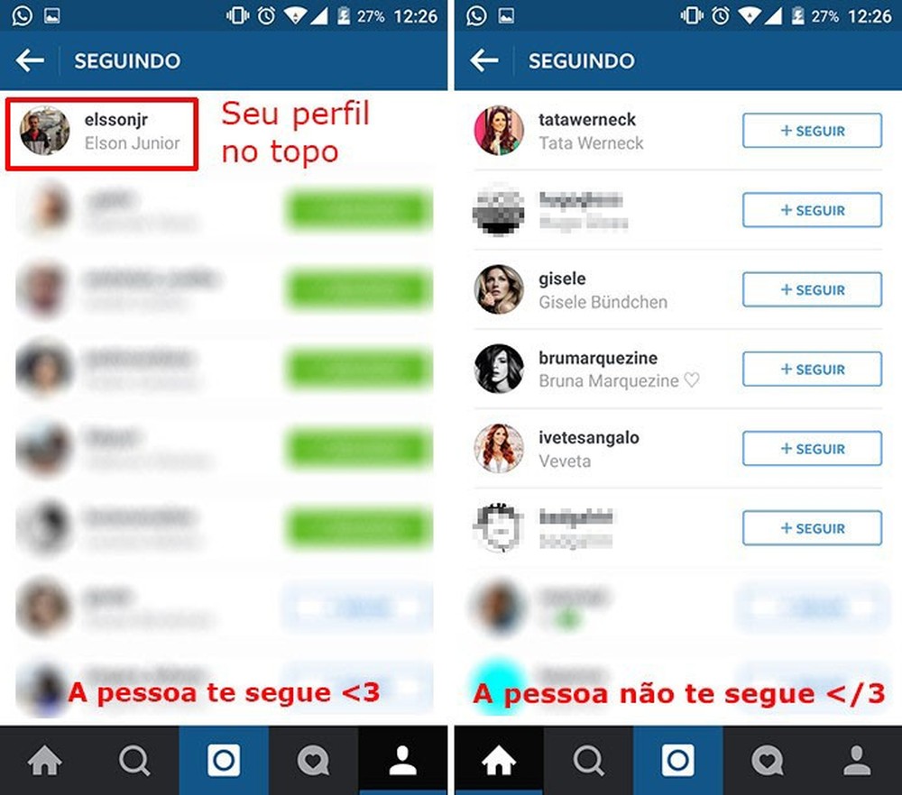 Como descobrir quem te segue de volta no Instagram