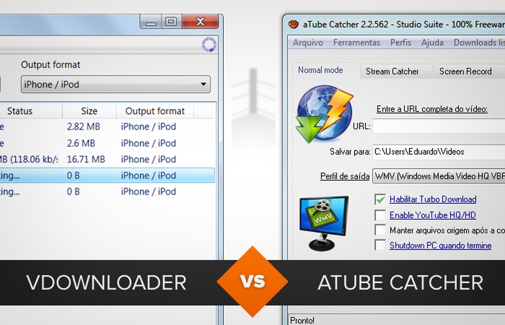 atube catcher vs 4k video downloader