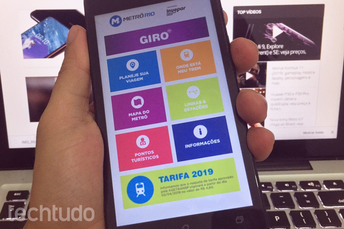Como funciona o Giro, serviço de cartão e aplicativo do MetrôRio