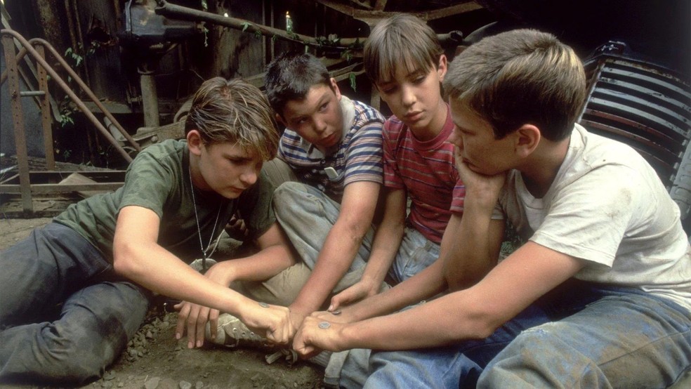 Conta Comigo narra a jornada de quatro garotos ao fim da inocência — Foto: Reprodução/The Movie Database