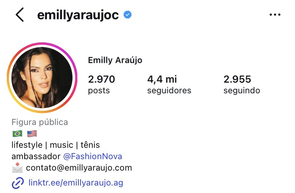  Reprodução/Instagram