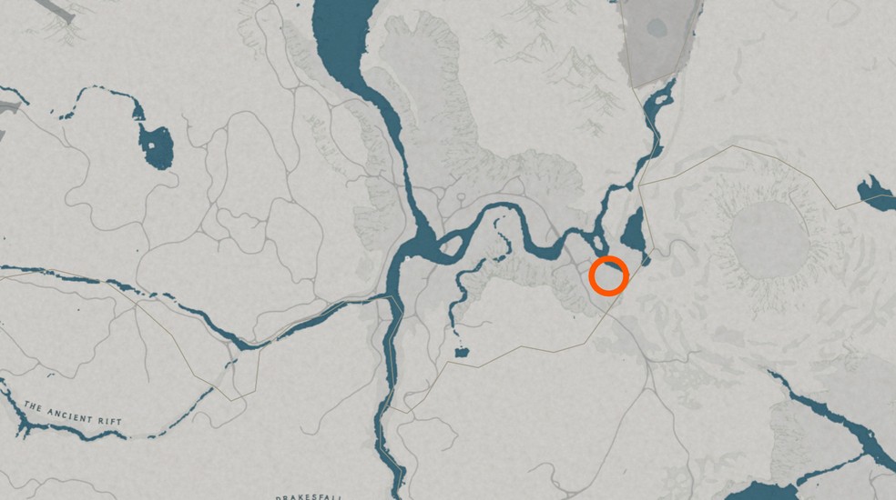  Reprodução/Map Genie. Editado por Róbson Martins