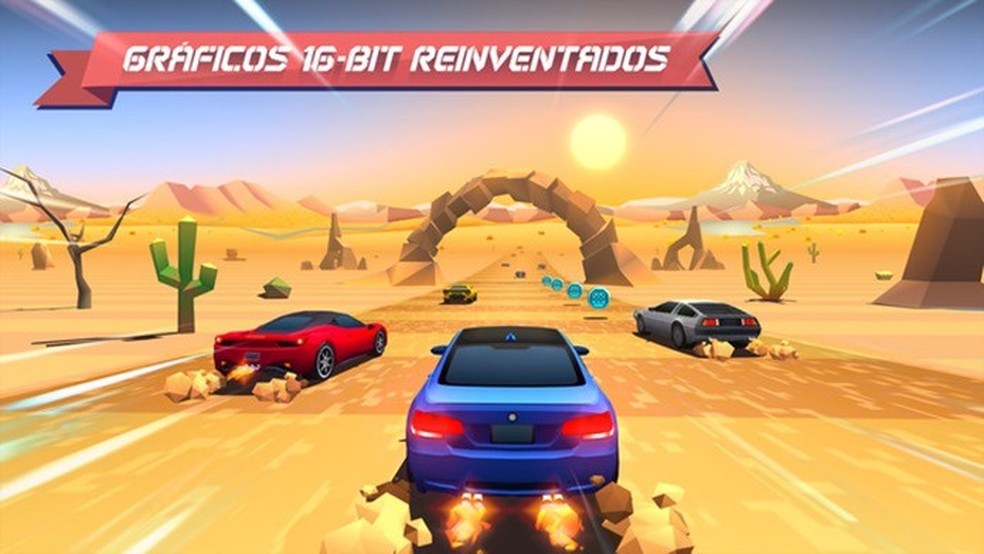 Blocky Racer é um novo jogo gratuito de corrida sem fim para iOS 