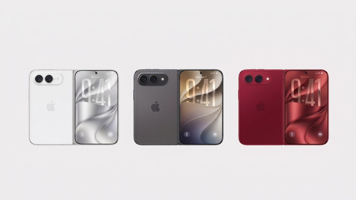 Dobrável iPhone Ultra pode vir em três cores; veja fotos