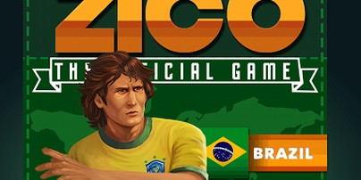 Zico lança game para celulares e dá show em cobranças de faltas