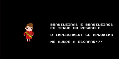 Joguinho on-line para você fazer a Dilma correr (ou não) do impeachment