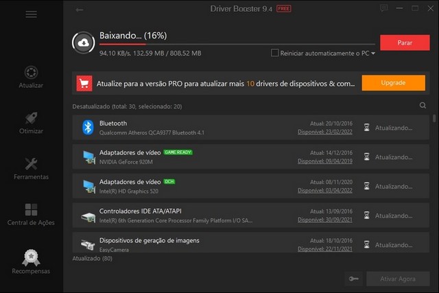 Cinco programas para atualizar drivers do PC grátis e automaticamente