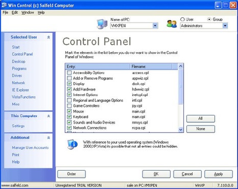 Win Control | Software | TechTudo