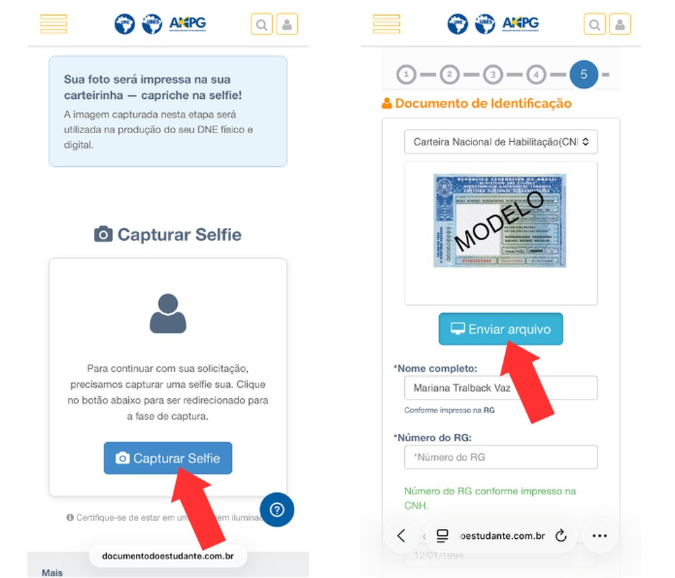  Reprodução/Mariana Tralback