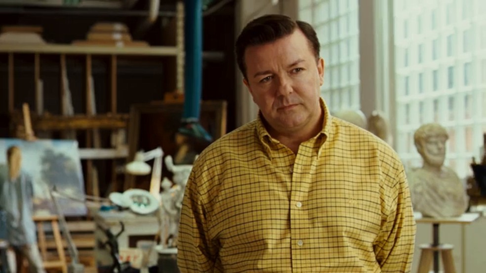 O longa Ghost Town - Um Espirito Atrás de Mim é protagonizado por Ricky Gervais — Foto: Reprodução/IMDb