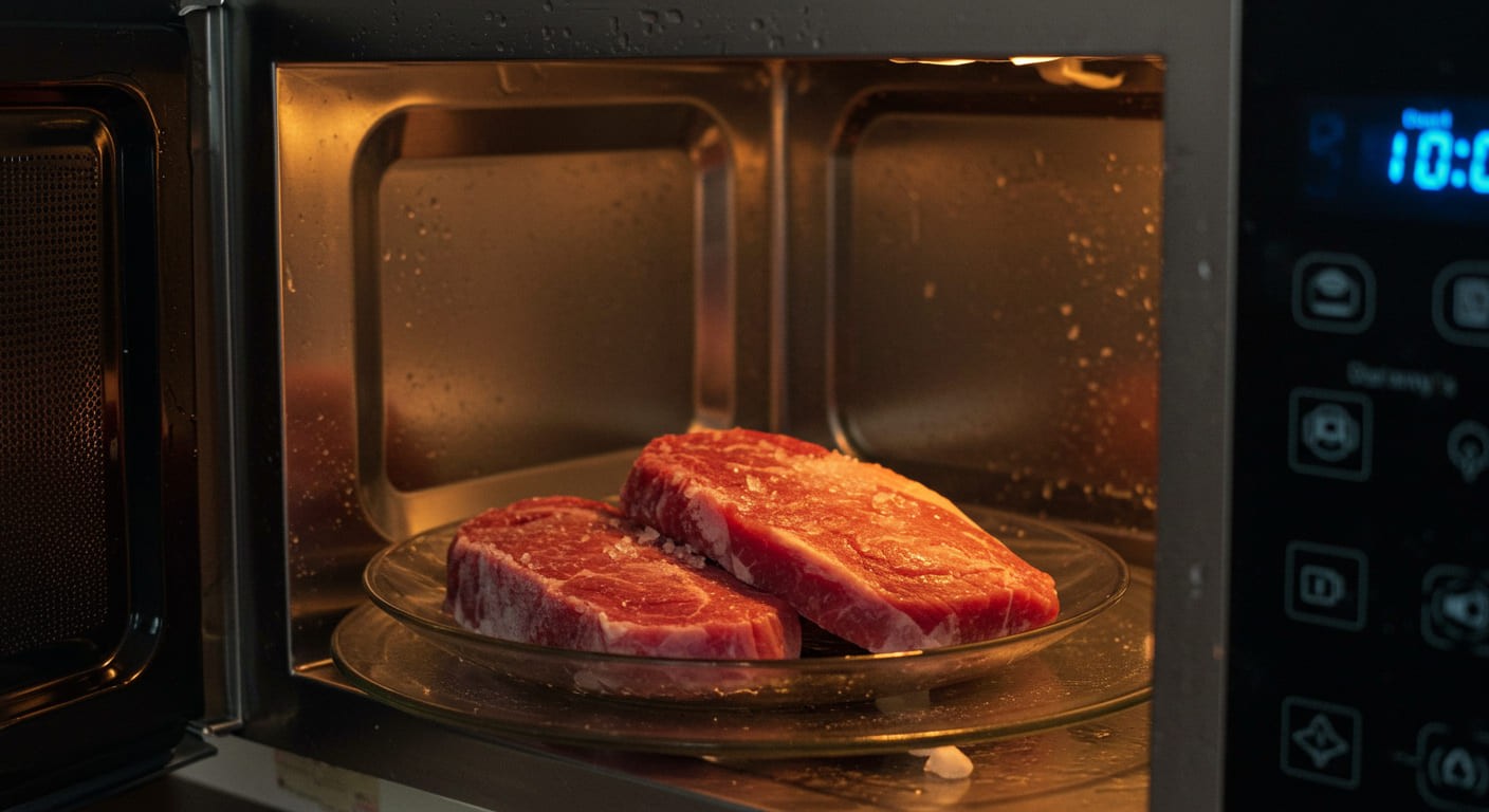 Como descongelar carne no micro-ondas? Saiba usar a função do jeito certo