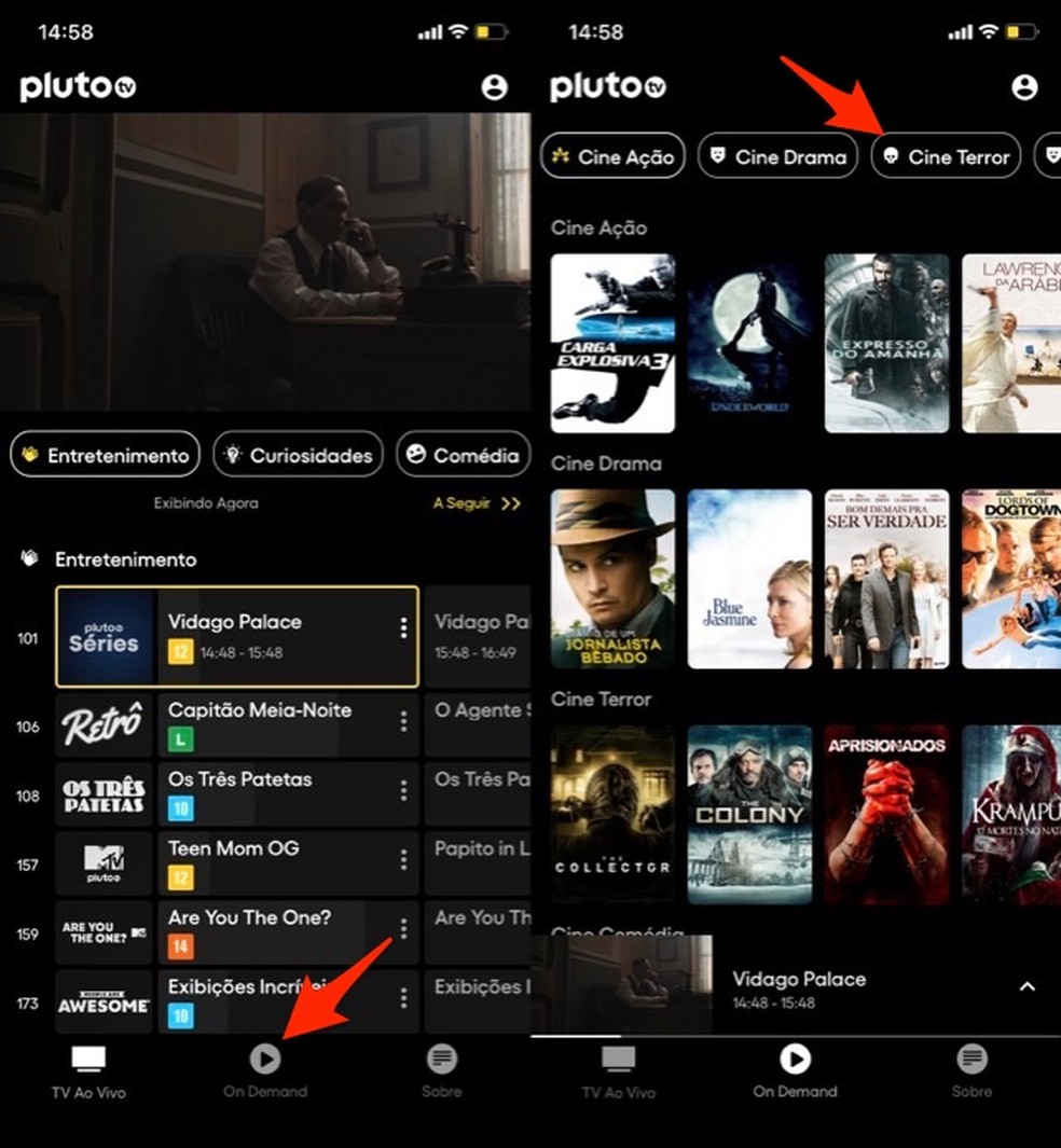 Pluto TV - TV, FIlmes e Series GRATIS::Appstore for