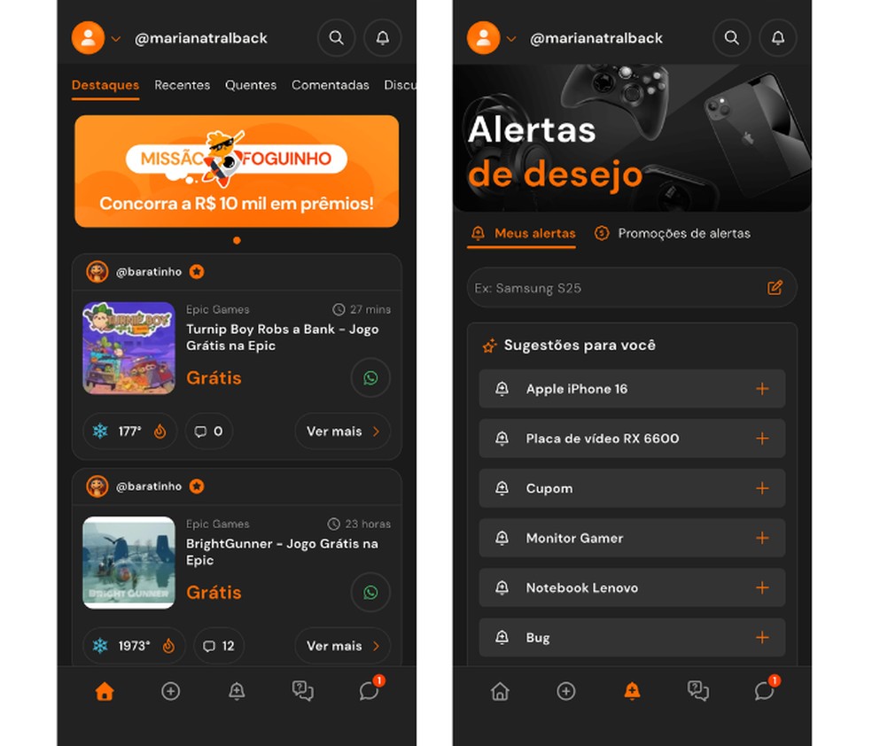  Reprodução/Mariana Tralback