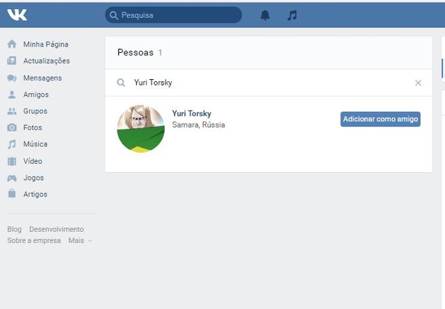 Como usar a VK, rede social russa