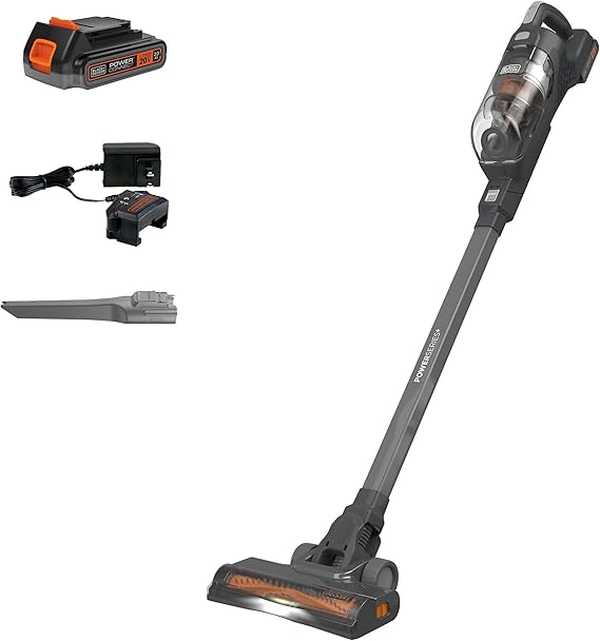 BLACK+DECKER Aspirador de Pó Vertical BHFEA18D1