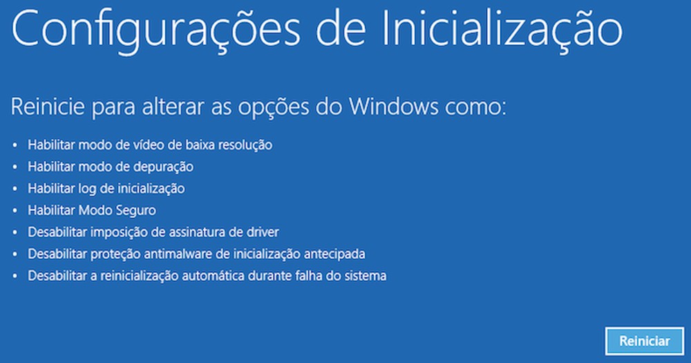 Como iniciar o Windows 10 em Modo de Segurança