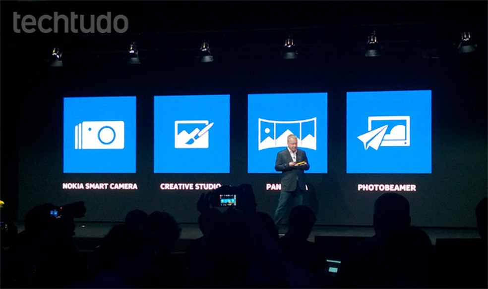 Aplicativos de fotografia nativos do Lumia 1020 (Foto: Allan Melo/TechTudo) — Foto: TechTudo