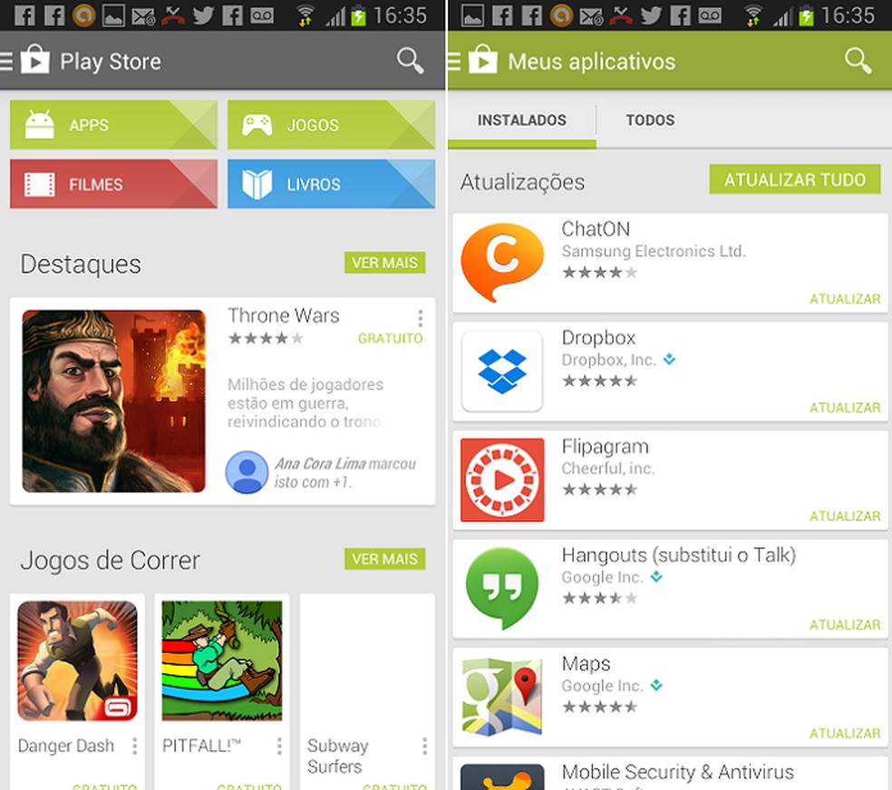 Agora usuários de Android poderão testar jogos pelo buscador do