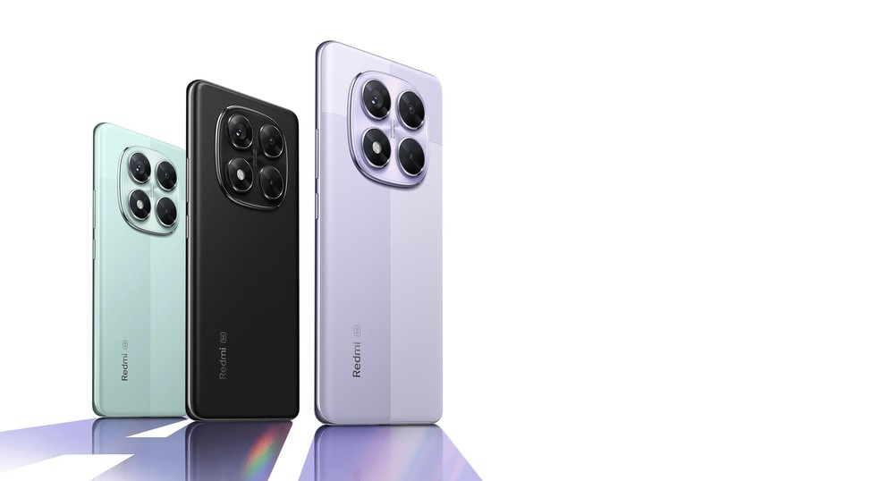 Redmi Note 14 Pro 5G em três diferentes cores  — Foto: Reprodução/Xiaomi