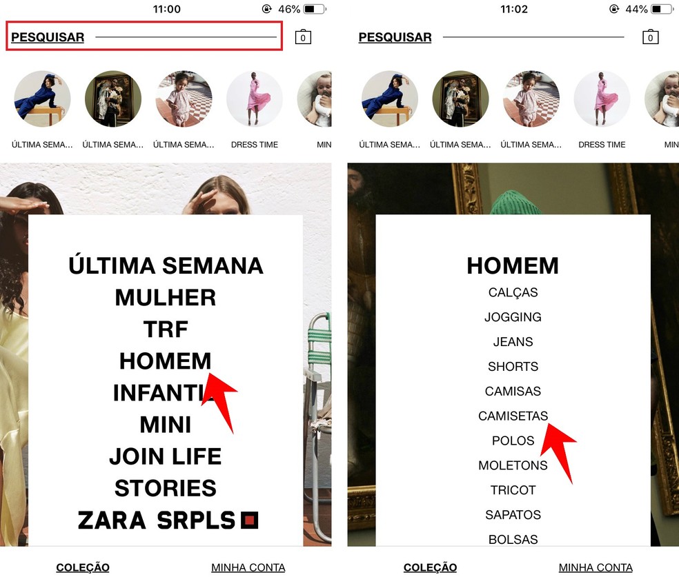 Como comprar online na Zara Brasil pelo PC ou celular