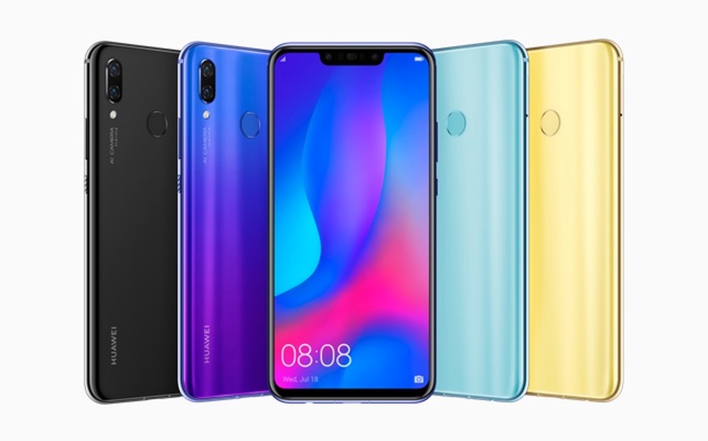 Quatro câmeras no celular: Huawei anuncia Nova 3i e Nova 3