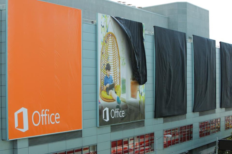 Local onde aconteceu o anúncio do novo Office 2013 (Foto: Microsoft/Divulgação) — Foto: TechTudo