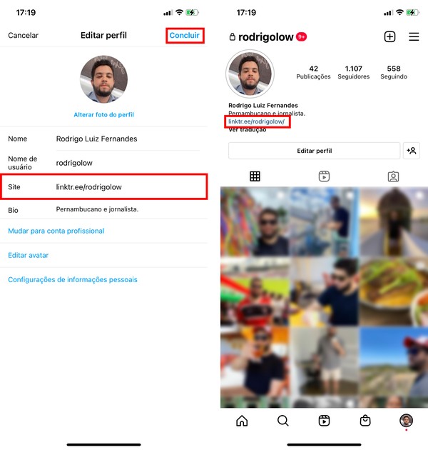 Como colocar Linktree no Instagram