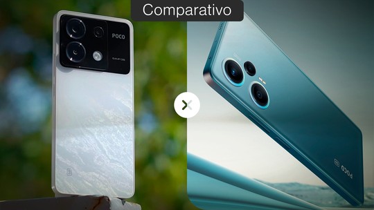 Poco X6 vs Poco F5: saiba o que muda entre os celulares da Xiaomi