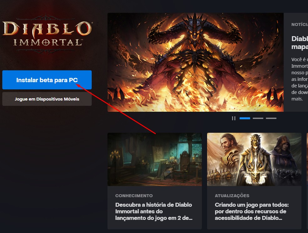 Requisitos de Sistema no PC para Diablo Immortal - GamesUP