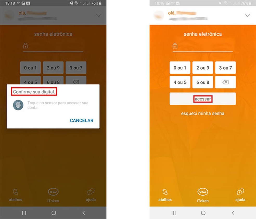 Como pagar conta pelo celular no app do Itaú