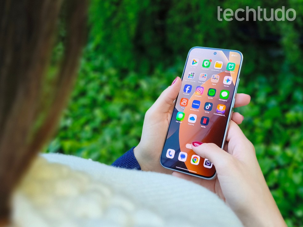 Tela de apps do Redmi Note 15 Pro — Foto: Julia Rabaça/TechTudo