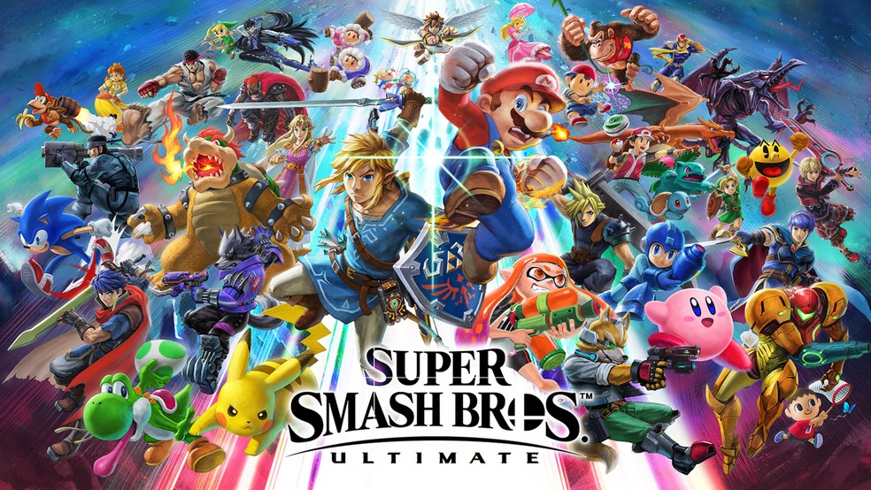 Super Smash Bros Ultimate é um dos grandes sucessos do Switch — Foto: Divulgação/Nintendo