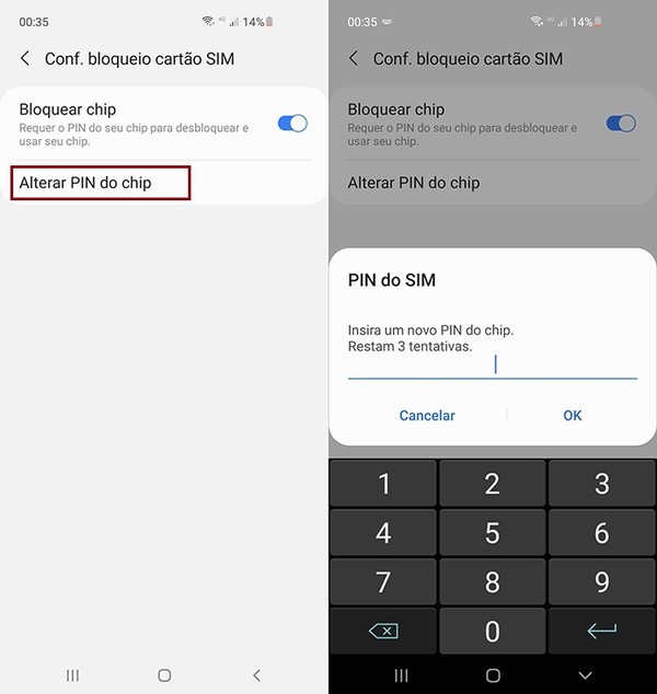 PIN da Vivo: como trocar o código no celular