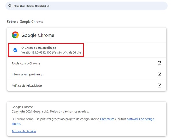 Como atualizar o Google Chrome no PC e no celular passo a passo