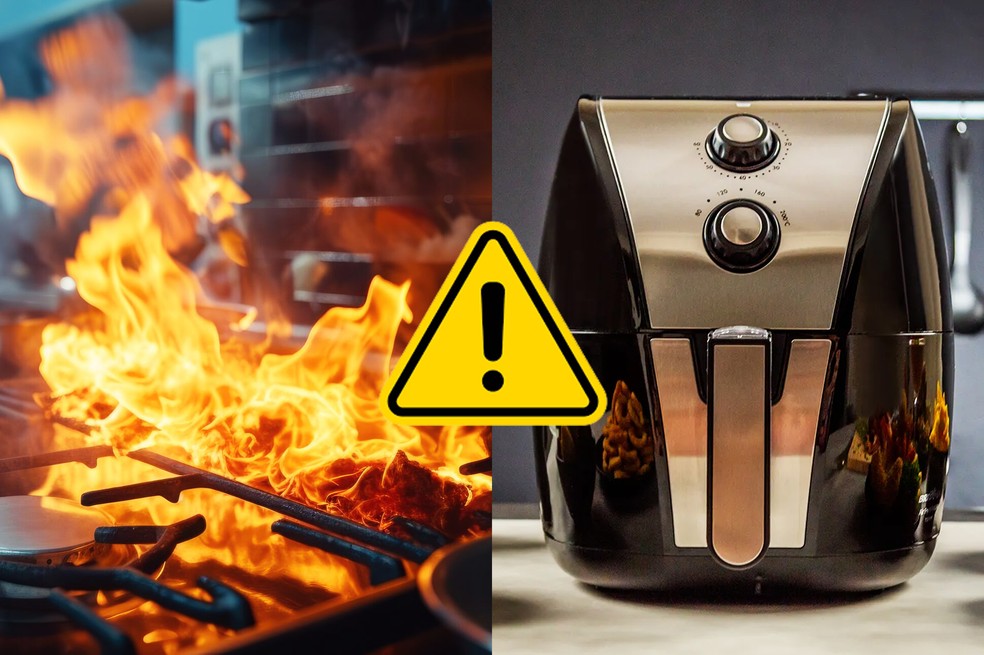Air Fryer pode pegar fogo? Veja hábitos que podem prejudicar a sua fritadeira de ar e até causar uma explosão — Foto: TechTudo