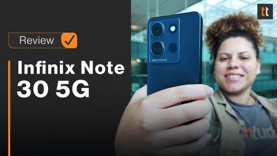 Review Infinix Note 30 5G: intermediário com bateria potente e som da JBL