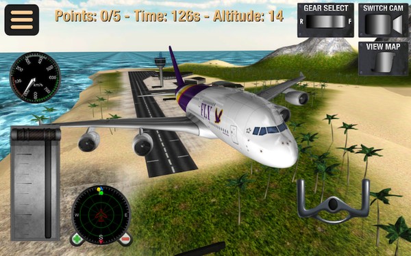 jogos de avião realista para android