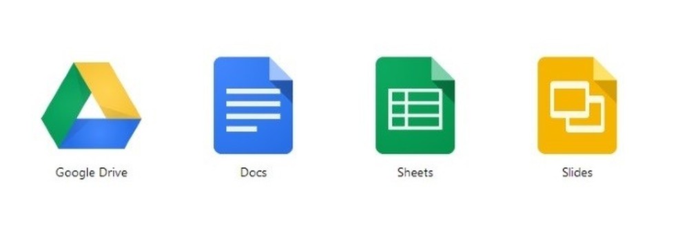 Google Drive com Docs, Sheets e Slides (Foto: Divulgação/Google) — Foto: TechTudo