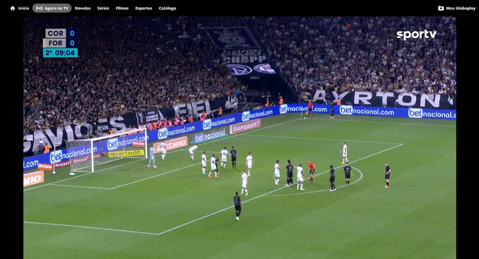 Onde assistir ao jogo do Corinthians hoje? Saiba como ver pelo streaming no PC — Foto: Reprodução/Rodrigo Fernandes