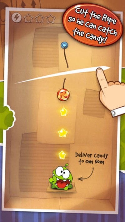 Printable Om Nom Cut the Rope Game Image Kids Art (Download Now) 