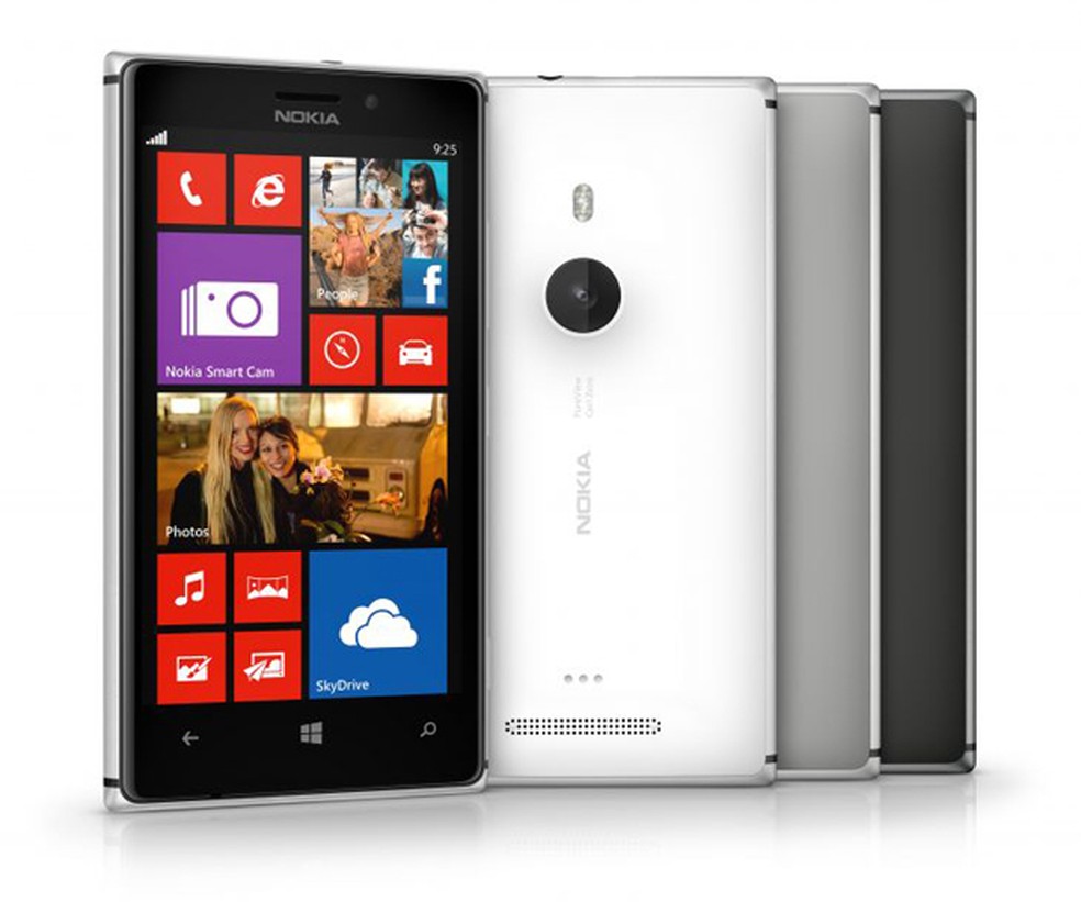 Nokia Lumia 925 mantém a câmera PureView do 920, mas traz corpo em alumínio (Foto: Divulgação) — Foto: TechTudo