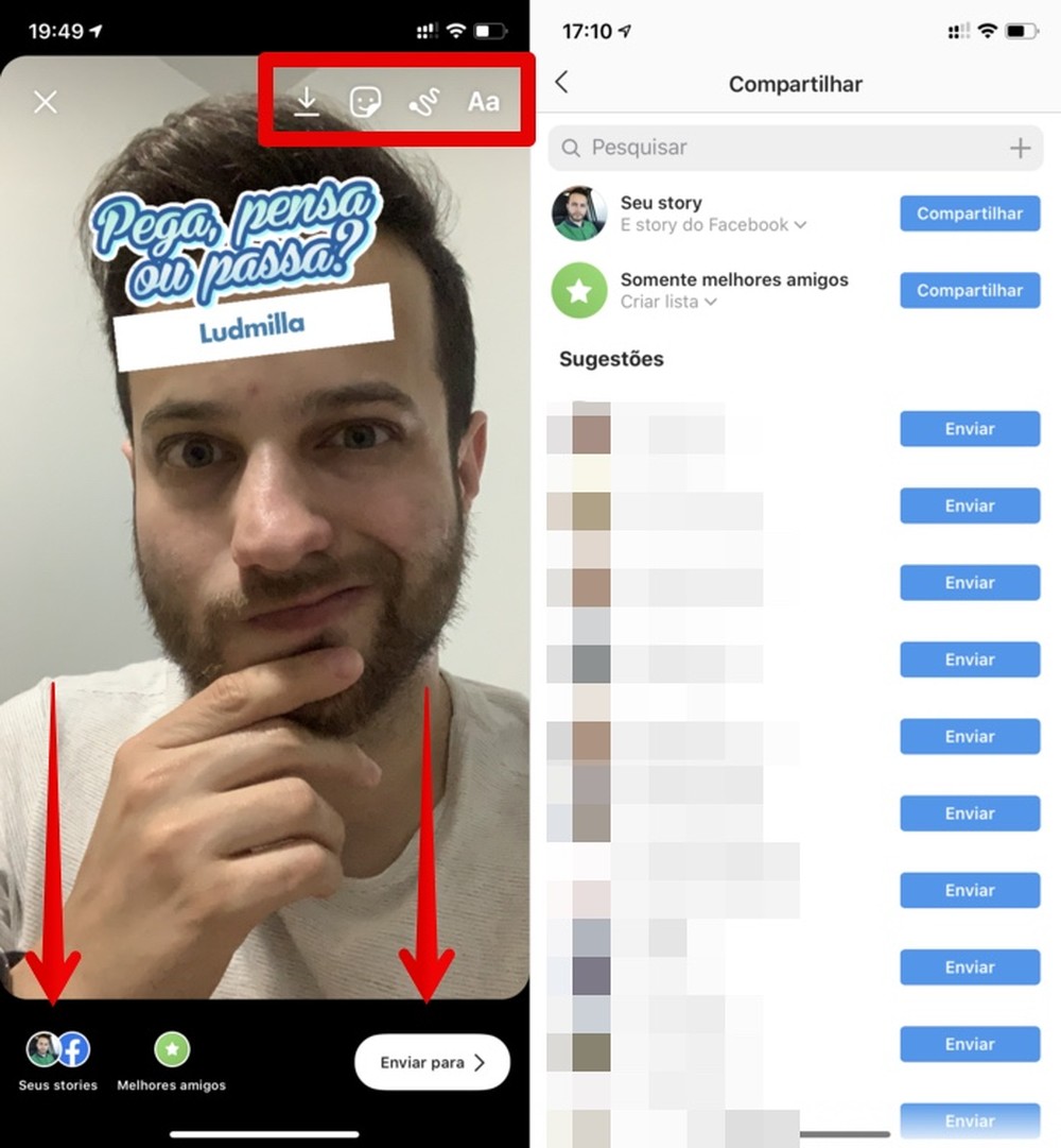 O que significa PPP no Instagram? Saiba usar filtro 'Pega, pensa ou passa'